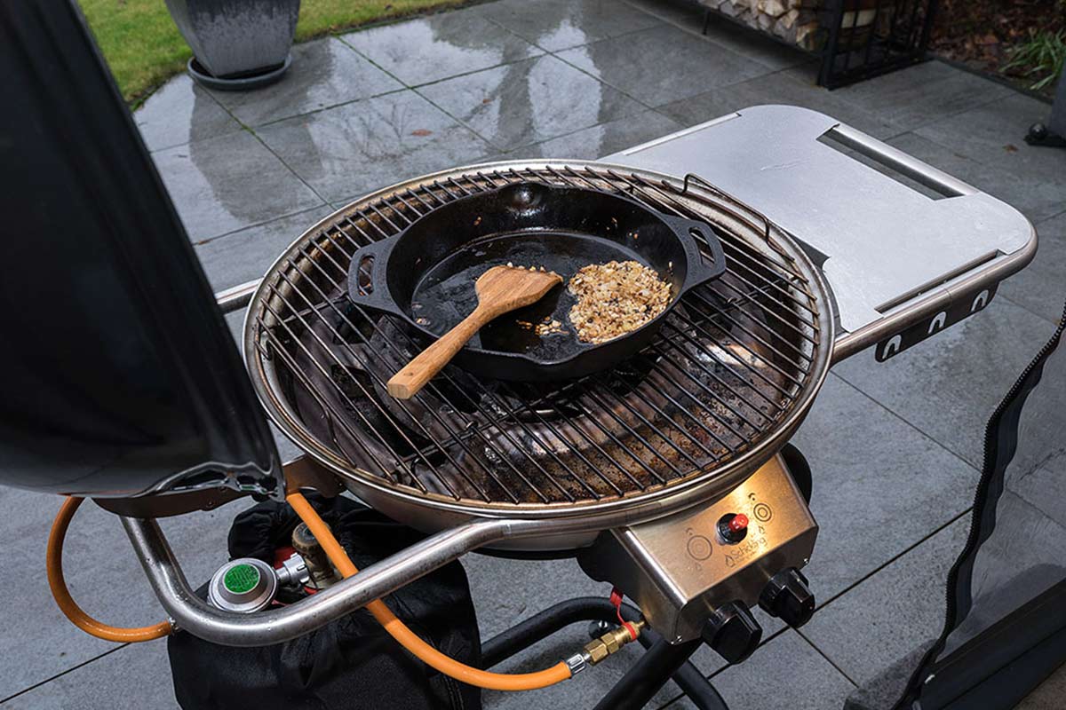 Grill vorbereiten